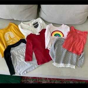 Bundle of 7 18 month shirts